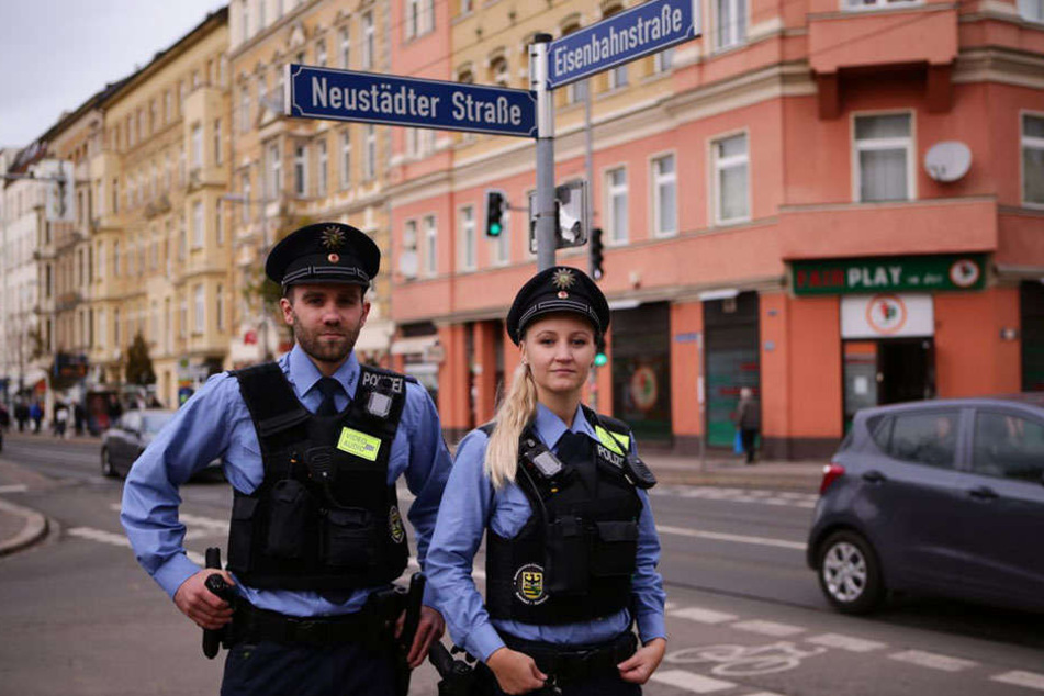Auch in der Eisenbahnstraße kommen die Bodycams zum Einsatz.