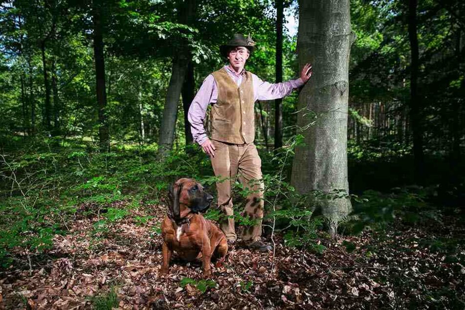 Waldbesitzer Daniel Prinz von Sachsen (44).