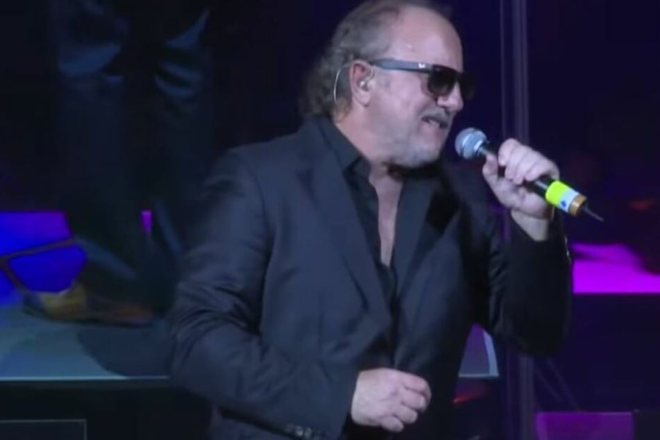 Rüdisser während eines Live Auftritts in der Grazer Oper 2017.