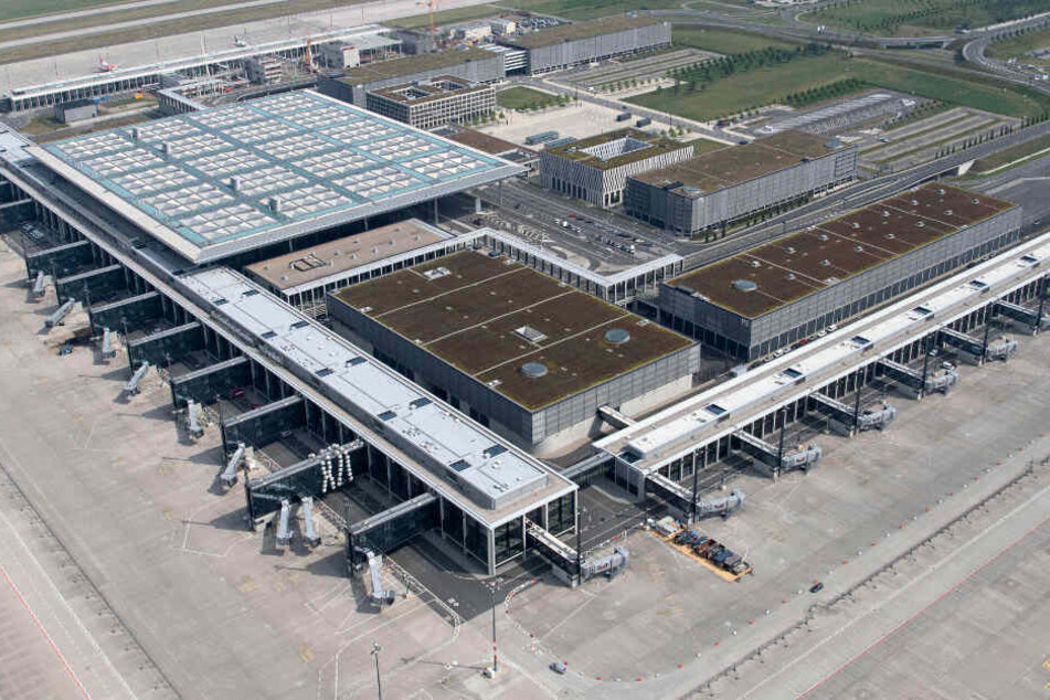 Blick über den Hauptstadtflughafen.