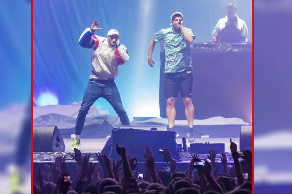 Hauptact, neues Album, Weckdienst am Morgen: Casper (35, l.) und Marteria (35) sorgten auf Festival für gleich mehrere Überraschungen.
