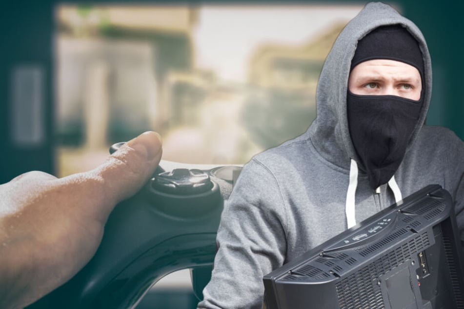 In dem Rucksack des Geschädigten befand sich neben Kleidung auch eine Spielekonsole. (Bildmontage)