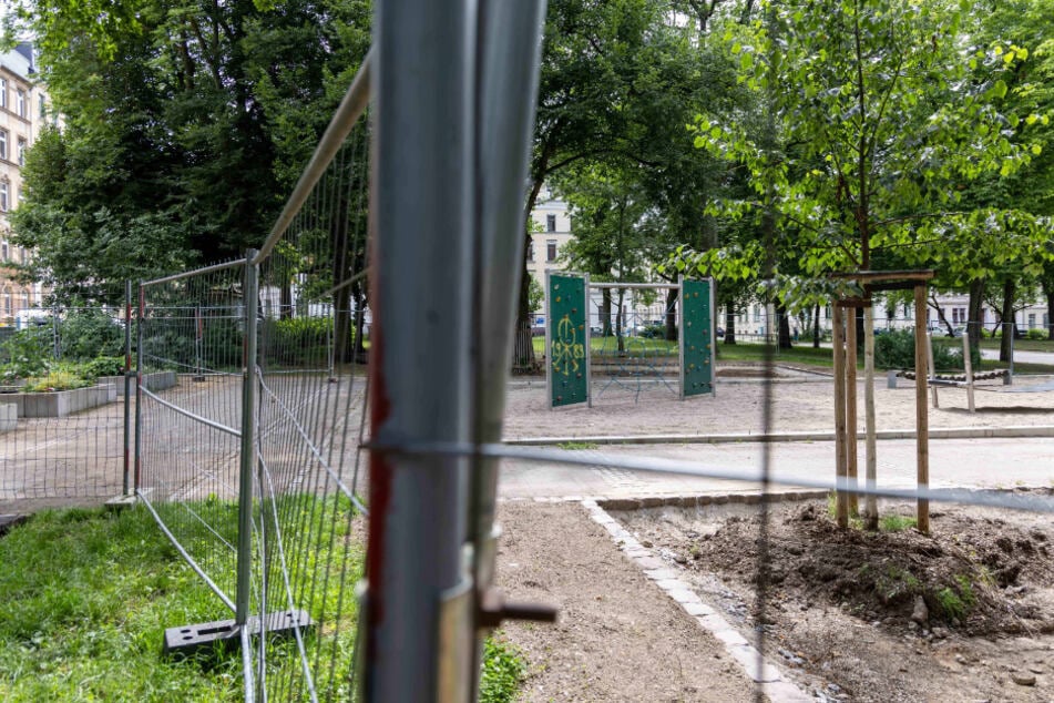 Der Lessingplatz wird aktuell umgebaut und ist teilweise abgesperrt.