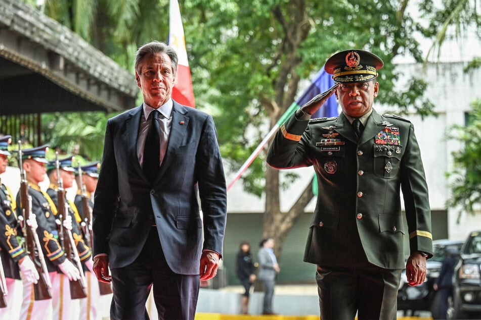 US Secretaries Blinken and Austin announced major military funding for the Philippines.