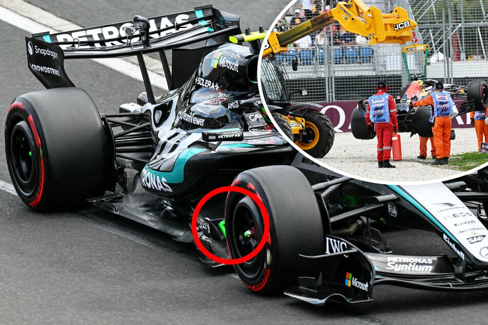 Folgenschwerer Fehler der Crew! Irre Crash-Szenen zum Start der Formel-1-Saison