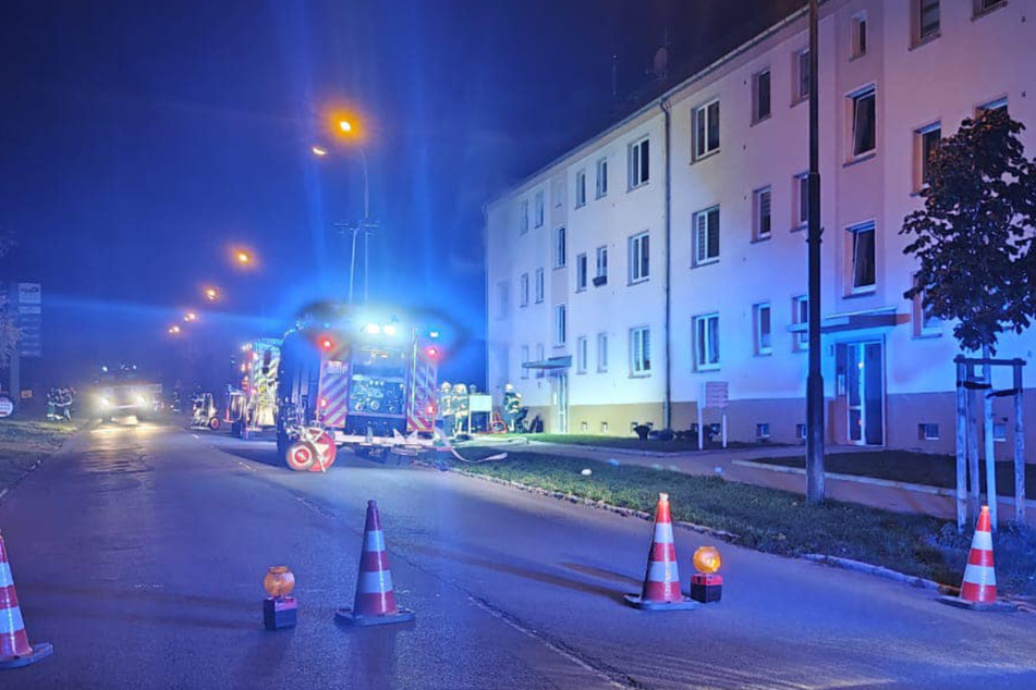 In einem Wohnhaus in Egeln war in der Nacht ein Feuer ausgebrochen.