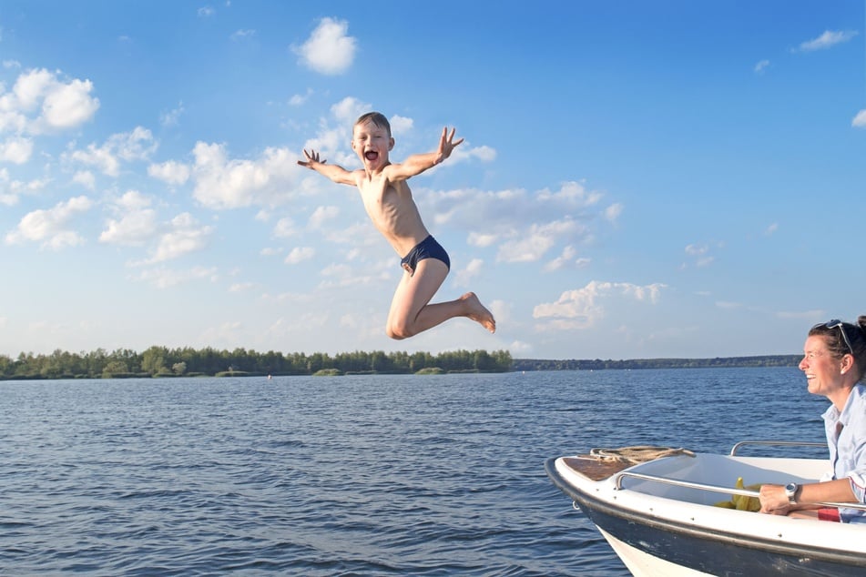 Das Lausitzer Seenland bietet Badespaß für Groß und Klein!