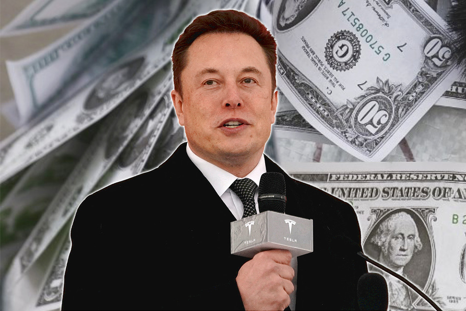 Elon Musk gets a reward for building Tesla up, but it looks shady right now.