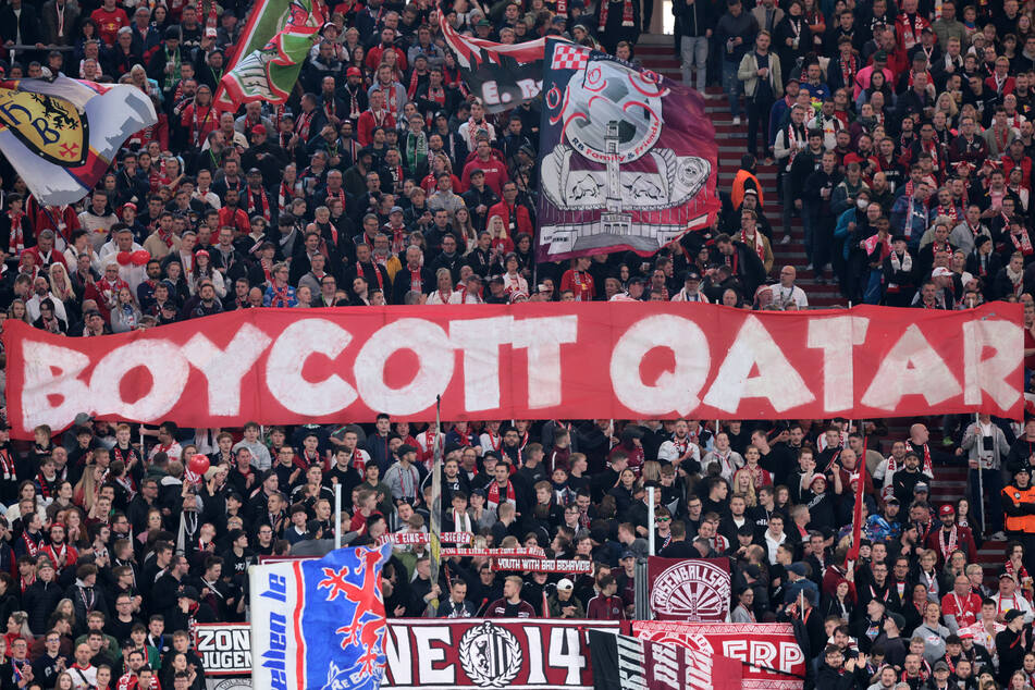 Die Fans von RB Leipzig hatten vor der Partie eine ganz klare Botschaft zu übermitteln.