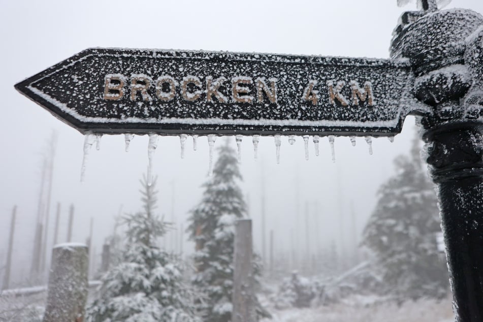 Über den Brocken können Orkanböen mit über 120 Kilometer pro Stunde fegen. (Archivbild)