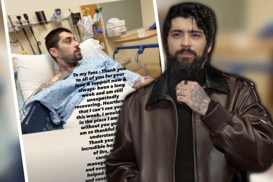 Sorge um Zayn Malik! Ex-"One Direction"-Sänger liegt im Krankenhaus
