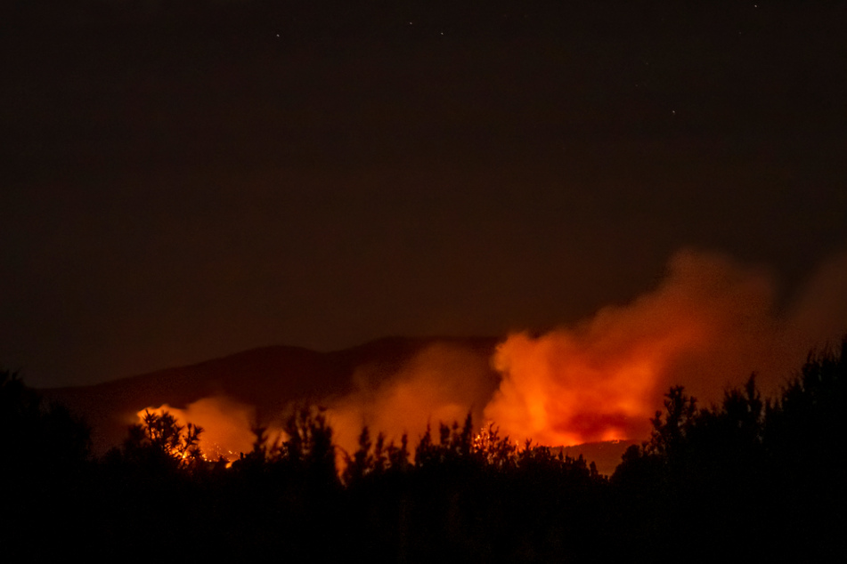 Verheerende Waldbrände wie hier südlich von Las Vegas kommen durch den Klimawandel immer häufiger vor.