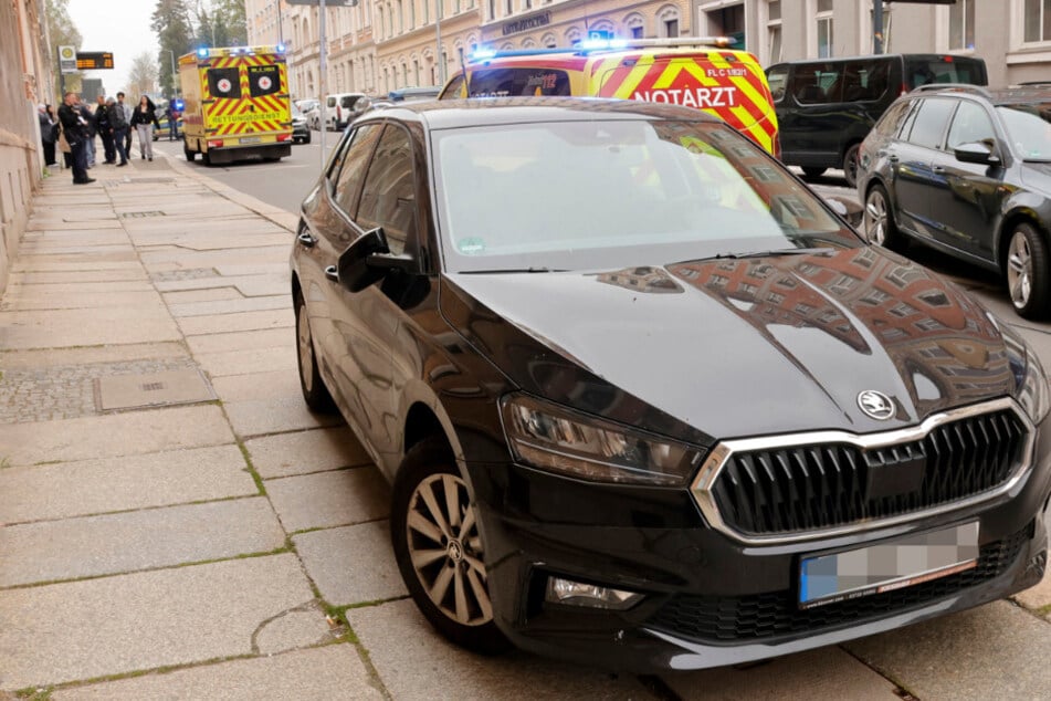 Das 14-jährige Mädchen wurde von einem Škoda erfasst.
