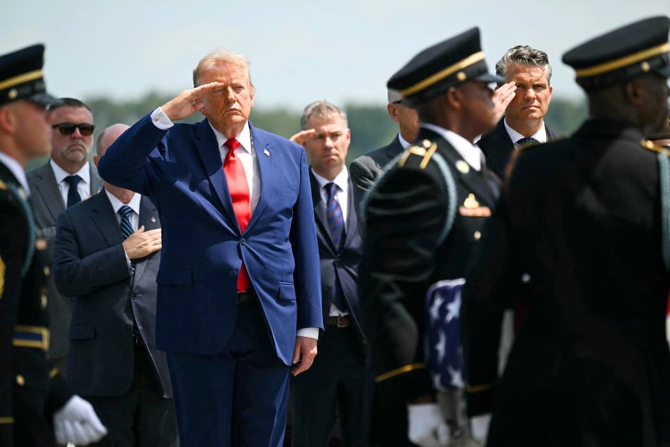 On Wednesday, President Donald Trump insisted, without evidence, that recently fallen US soldiers supported the Iran war and its cause.