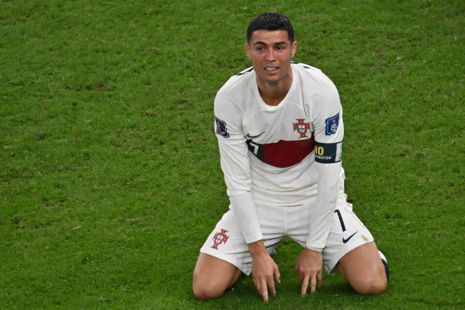 Nach dem Ausscheiden bei der WM in Katar war Cristiano Ronaldo (37) die Enttäuschung anzusehen.