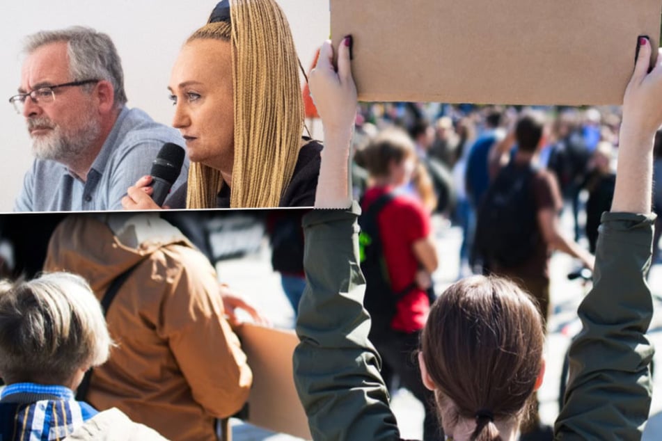 Großdemo in Leipzig vor der Landtagswahl: "Sachsen ohne Rassismus, ohne Sexismus und gegen Rechts"