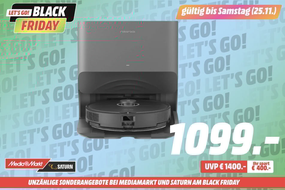 Roborock-Saugroboter S8 Pro Ultra für 1.099 statt 1.499 Euro.