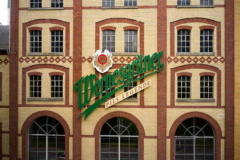 Die Wernesgrüner-Brauerei im Vogtland.