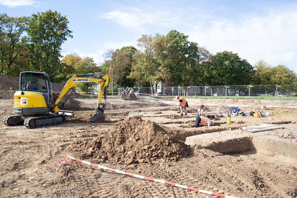 Die Ausgrabungen laufen noch bis Mitte Oktober.