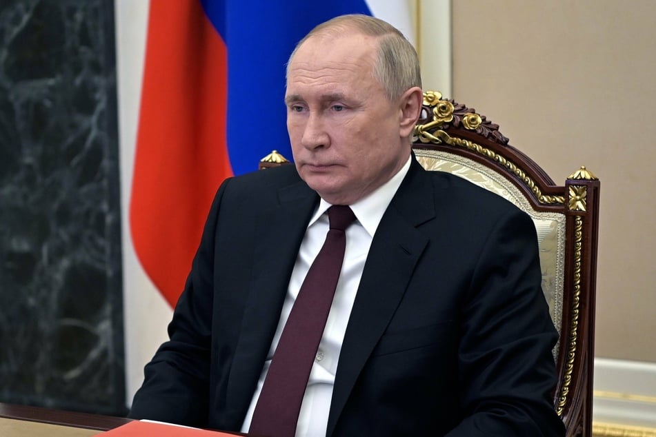 Russian President Vladimir Putin chaired a meeting with members of the Russian security council on Wednesday.