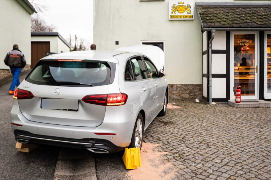 Die Familienbäckerei Garten wurde Zeuge eines Horror-Unfalls.