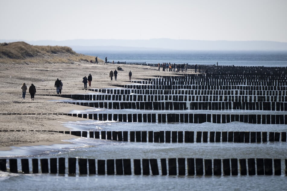 An der Ostsee zeigte sich das Wetter in den vergangenen Tagen noch frühlingshaft.