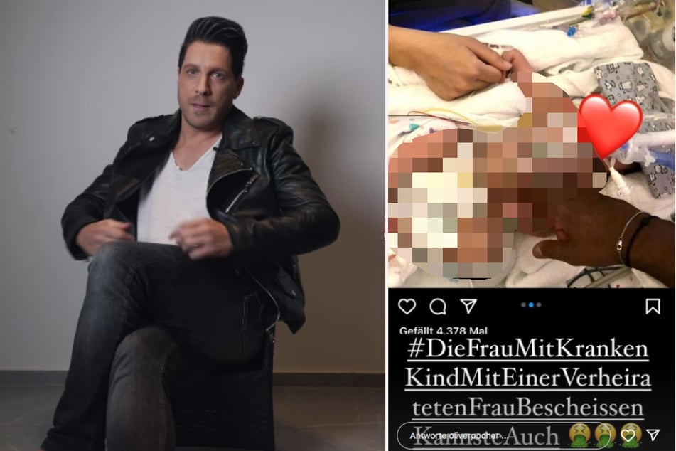 Oliver Pocher (45) hat mit einem Foto in seiner Instagram-Story, auf dem der Sohn von Biyon Kattilathu (39) zu sehen ist, für einen Aufschrei im Netz gesorgt.