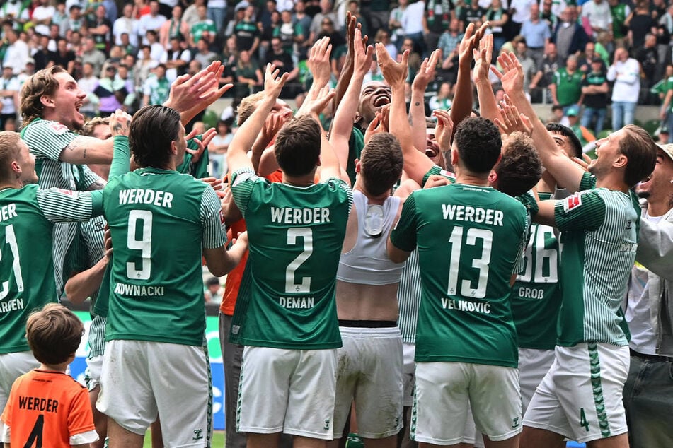 Die Werder-Kicker durften sich über einen gelungenen Saisonabschluss freuen, auch wenn das internationale Geschäft denkbar knapp verpasst wurde.