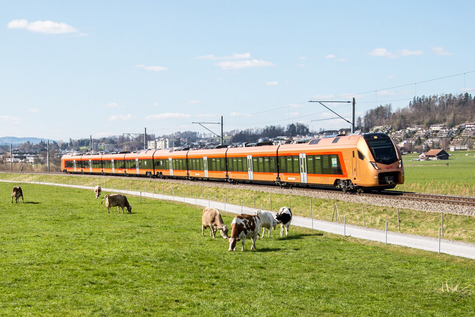 Der Voralpen-Express der Schweizerischen Südostbahn fährt von St. Gallen nach Luzern. In einem dieser Züge wurden die Goldbarren gefunden.