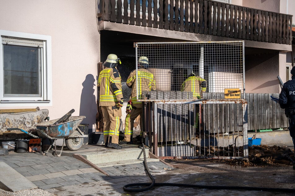 Die Feuerwehr konnte den Brand in Dauching löschen.