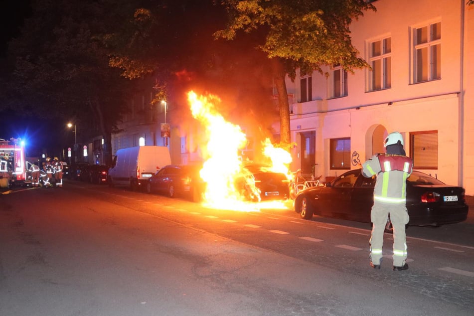 Kurz darauf wurde die Feuerwehr auch zur Großbeerenstraße alarmiert.