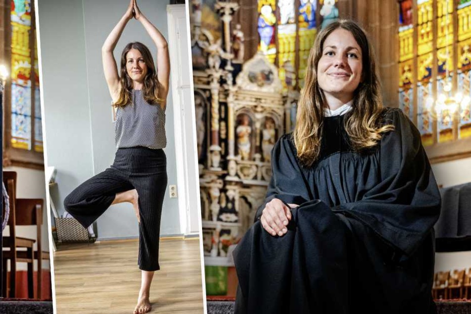 Diese Pfarrerin aus Sachsen lässt sich weder Yoga noch den Mund verbieten