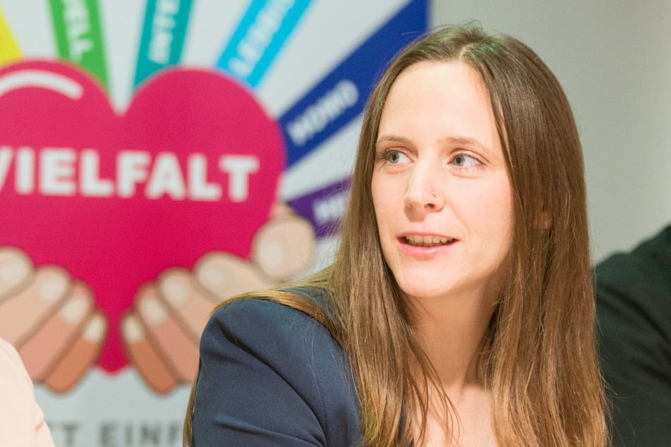 Die Parlamentarische Geschäftsführerin der Linken im Landtag, Sarah Buddeberg (38).