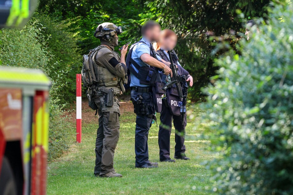 Im Mainzer Stadtteil Marienborn lief am Donnerstag ein Großeinsatz der Polizei.