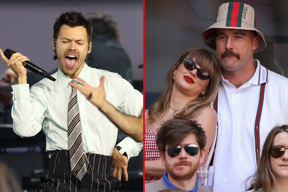 Harry Styles teased a breakup song thought to have been written about Taylor Swift mere hours before her wedding.