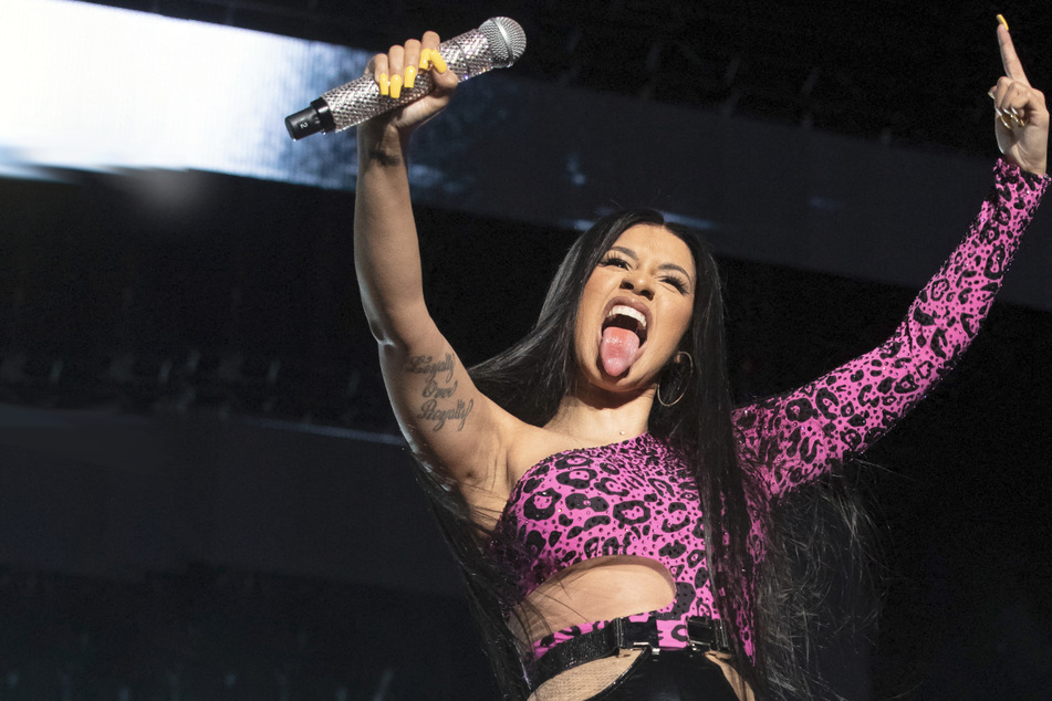 Cardi B investigation dropped with mic set to raise a fortune for a good cause