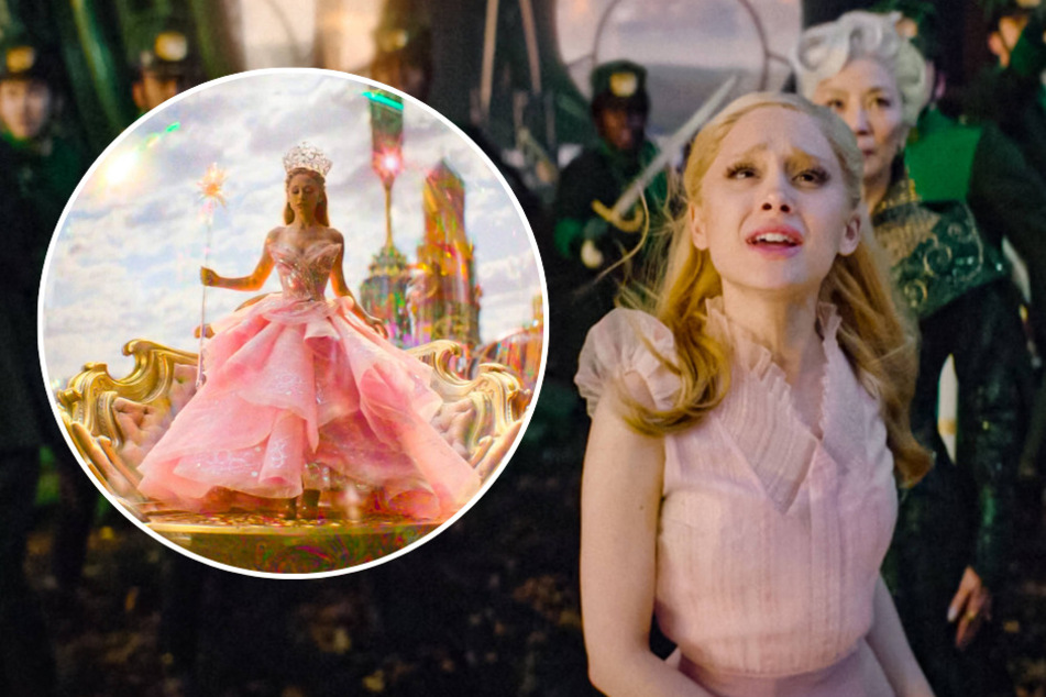 A new clip shows Ariana Grande as Glinda in the upcoming movie adaptation of Wicked! Who's excited?
