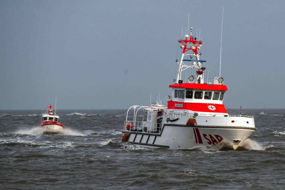 An der groß angelegten Suche waren mehrere Seenotrettungsboote beteiligt. (Archivfoto)