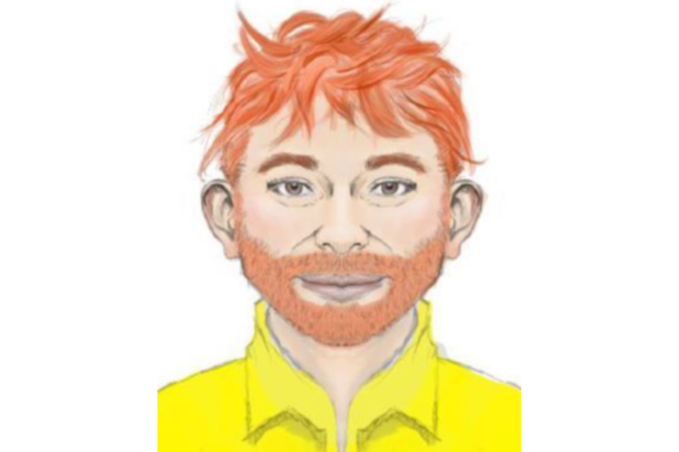 Der Mann trug eine auffällige neongelbe Jacke.