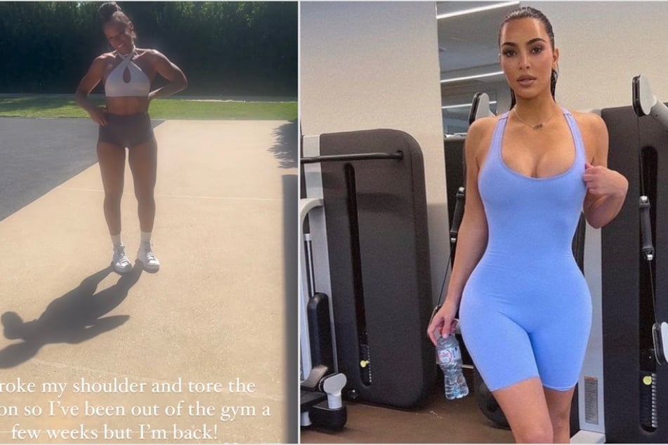 Kim Kardashian reveals injury setback: "Nothing's going to keep me down"