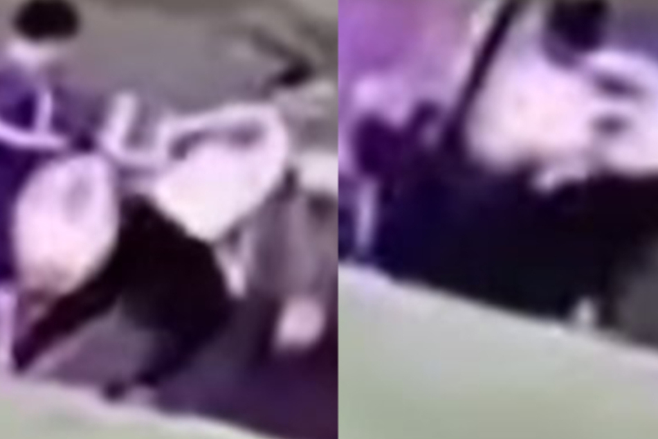 In dem Video ist zu sehen, wie Patricia Ripley ihren Sohn zum Wasser führt und ihn dann hinein schubst.