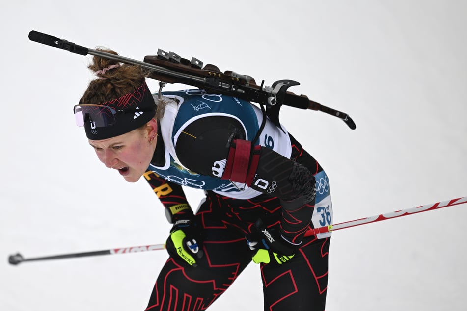 In der Loipe lief es für Selina Grotian in Italien nicht wie erhofft.