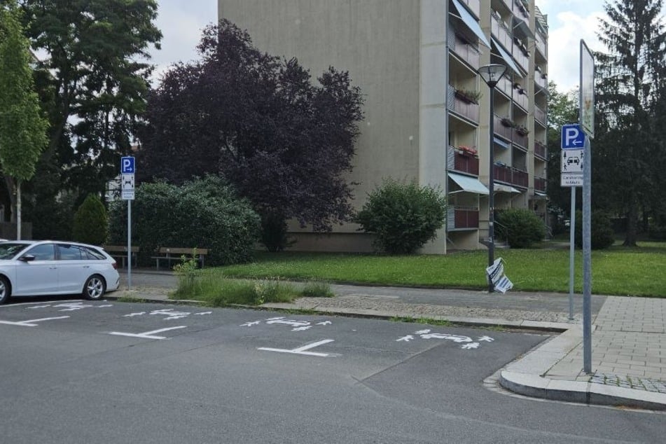 Vier Carsharing-Parkplätze gibt es an der Hähnelstraße in der Johannstadt, oft stehen sie leer.