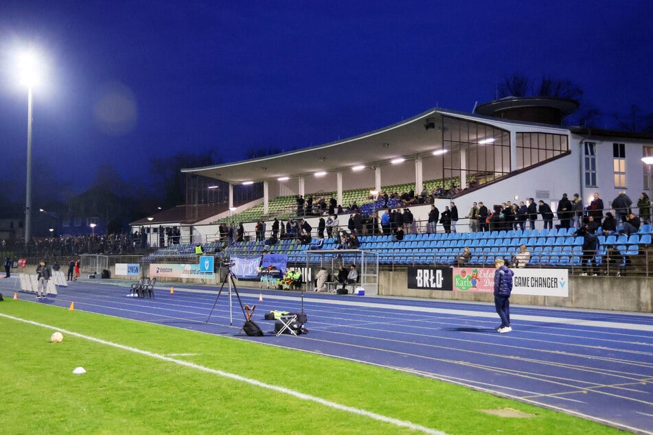 Das Stadion Lichterfelde ist seit 2013 Heimspielstätte in der Regionalliga Nordost.