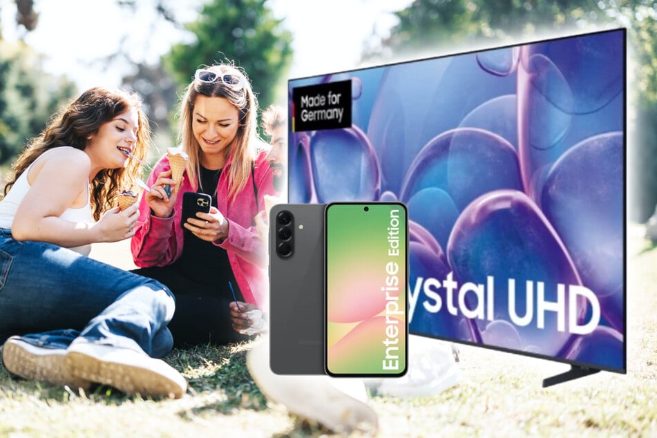 Bundle-Angebot mit Galaxy A56 EE und 55-Zoll Samsung TV endet bald