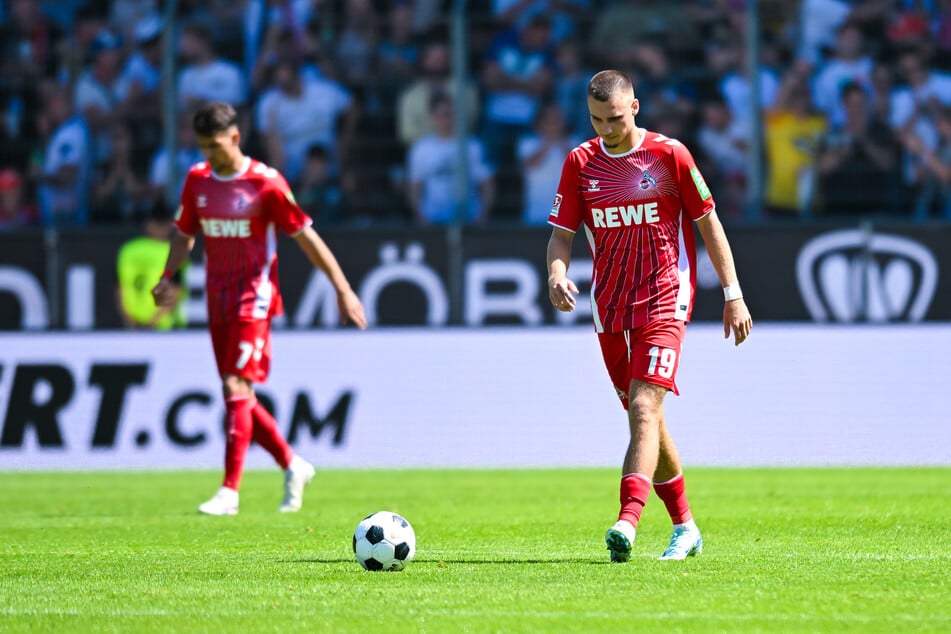 Bis Tim Lemperle (22, r.) wieder auf dem Feld sein kann, wird es dauern: Der FC-Topstürmer fällt mehrere Wochen lang wegen einer Muskelverletzung aus. (Archivbild)