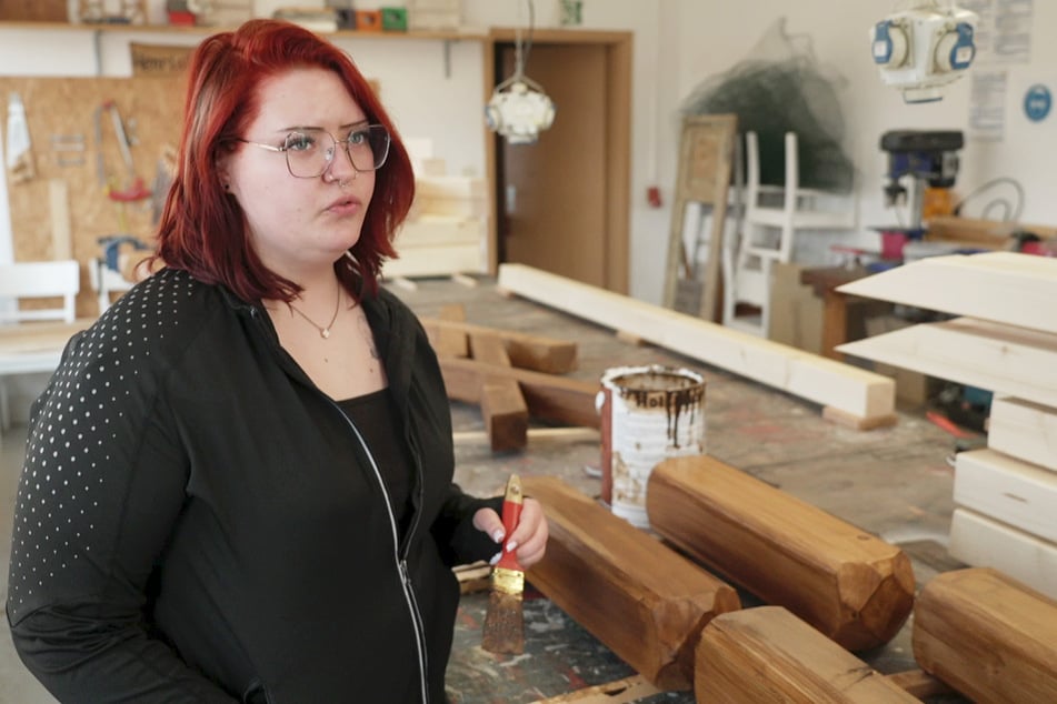Luisa (19) sieht die Maßnahme als eine Chance an.