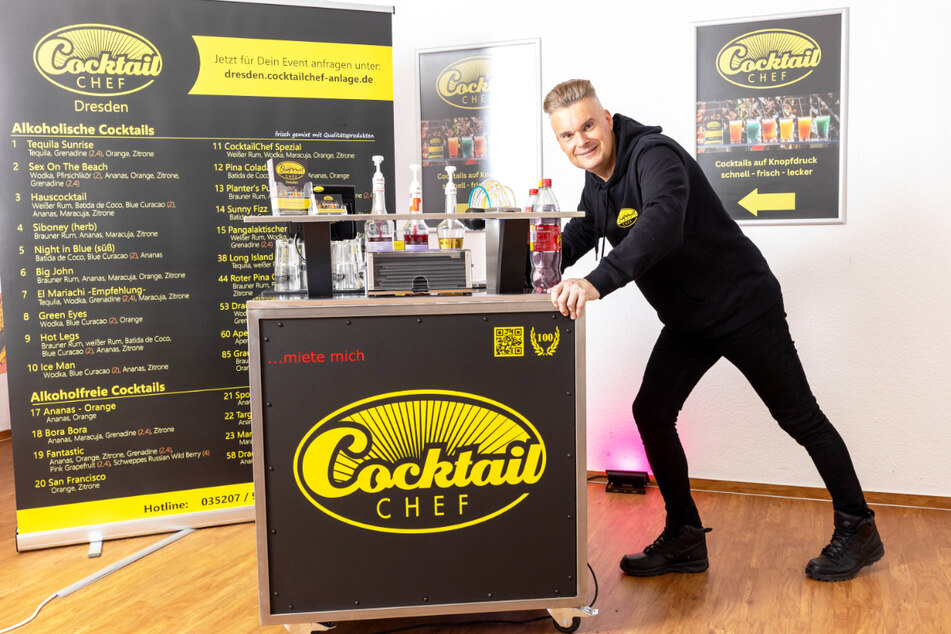 Klein aber oho: Den platzsparenden Cocktail Chef-Automat gibt's ab nur 60 Euro Grundmiete.