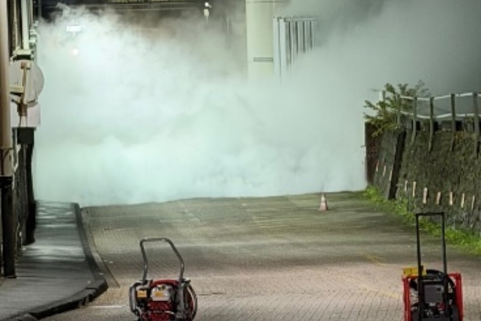 Die Feuerwehr musste zu einem Einsatz auf einem Betriebsgelände in Remscheid ausrücken.