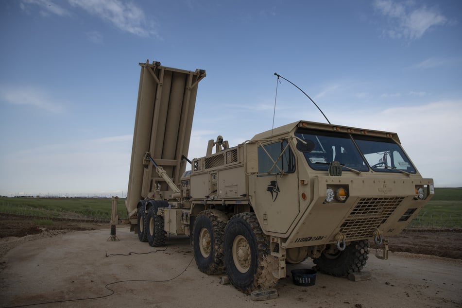 In this image courtesy of DVIDS a US Army Terminal High Altitude Area Defense (THAAD) launching station sits at the ready in Israel, March 4, 2019.